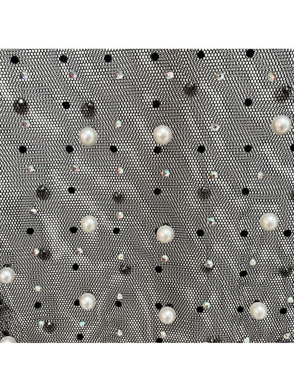 Pearl & Rhinestone Embellished Top - Picture 8 of 9
